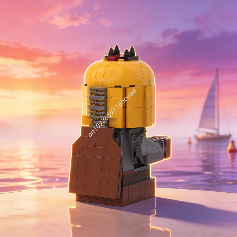 264pcs MOC The Armorer Mandalorian Scaled Baby Star Battle Model Building Blocks Toys festival Gift Construction Idea Education
264pcs MOC The Armorer Mandalorian Scaled Baby Star Battle Model Building Blocks Toys festival Gift Construction Idea Education