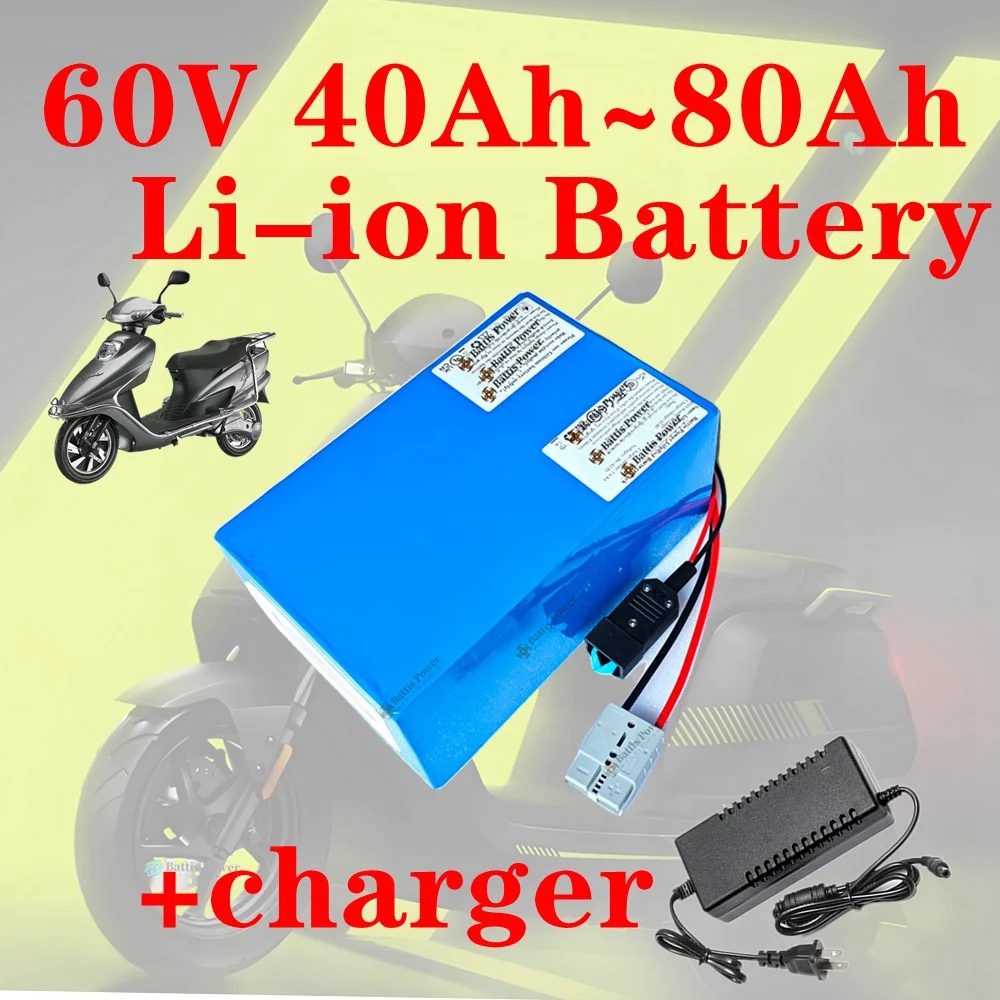 Литий-ионный аккумулятор 60 В, 40 Ач, 50 Ач, 60 Ач, 80 Ач с Bluetooth BMS 17S для двухколесных тележек для гольфа 500 Вт, 800 Вт, 1000 Вт, 2000 Вт, 3000 Вт
Литий-ионный аккумулятор 60 В, 40 Ач, 50 Ач, 60 Ач, 80 Ач с Bluetooth BMS 17S для двухколесных тележек для гольфа 500 Вт, 800 Вт, 1000 Вт, 2000 Вт, 3000 Вт