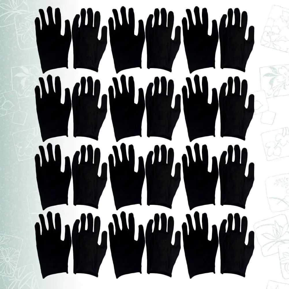 12Pairs Black Cotton Gloves Waterproof Anti-Skid Wear-Resistant Breathable Safety Working Gloves for Labor Protection Outdoor
12Pairs Black Cotton Gloves Waterproof Anti-Skid Wear-Resistant Breathable Safety Working Gloves for Labor Protection Outdoor