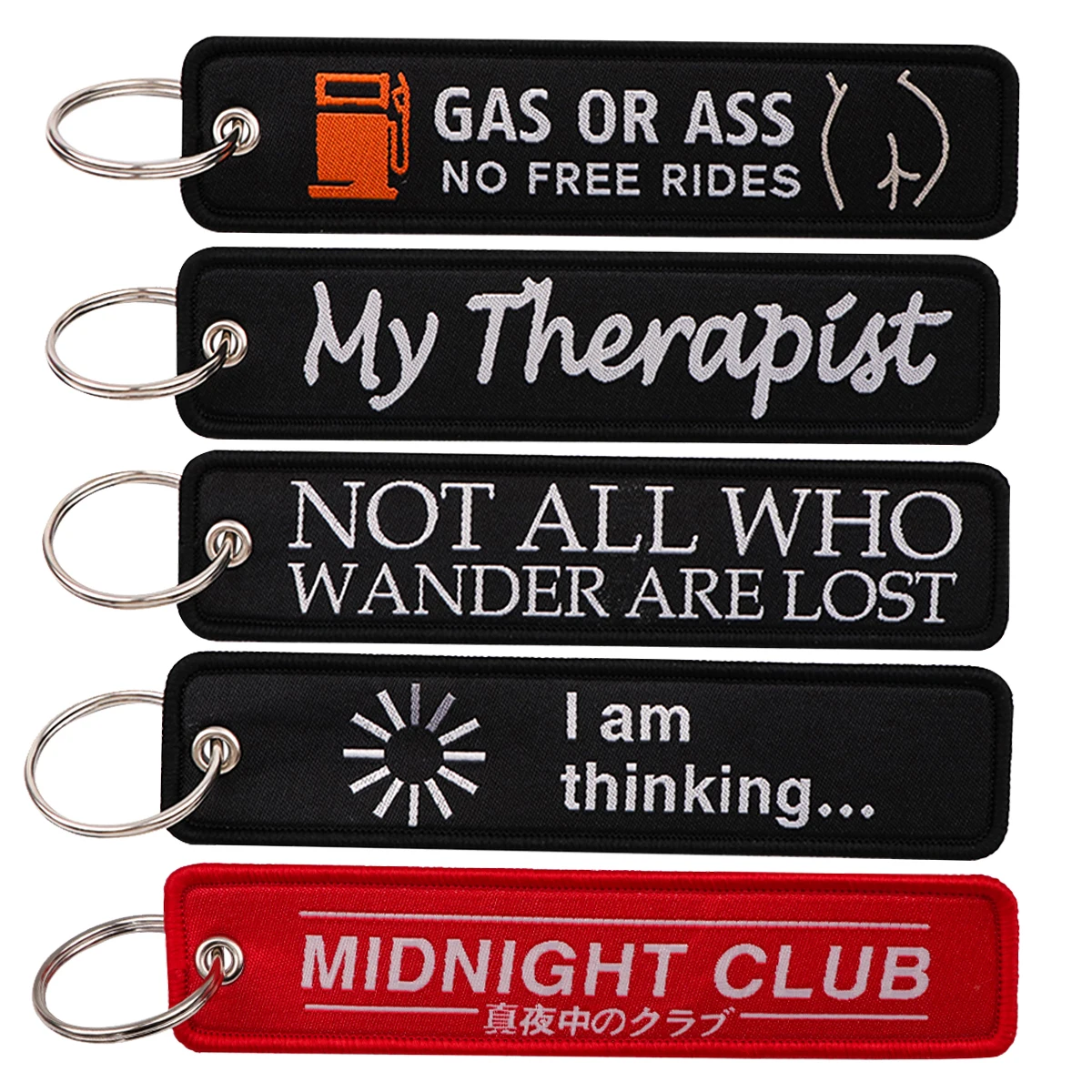 I am thinking Monster Embroidery Key Fobs Quotes Key Tags Keychain for Motorcycle Cars Key Holder Chaveiro Friends Gift
I am thinking Monster Embroidery Key Fobs Quotes Key Tags Keychain for Motorcycle Cars Key Holder Chaveiro Friends Gift