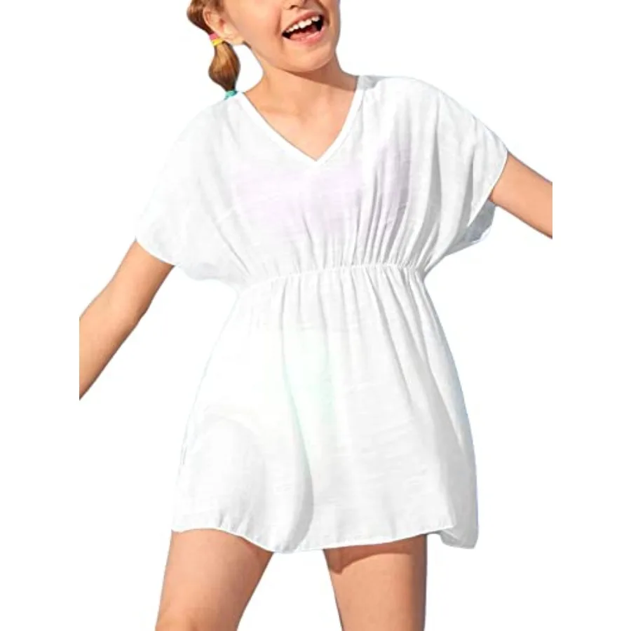 Girls Swimwear Cover Ups Beach Bathing Suit Coverups Cute Sweet Bikini Swimsuit Tunic Dress
Girls Swimwear Cover Ups Beach Bathing Suit Coverups Cute Sweet Bikini Swimsuit Tunic Dress