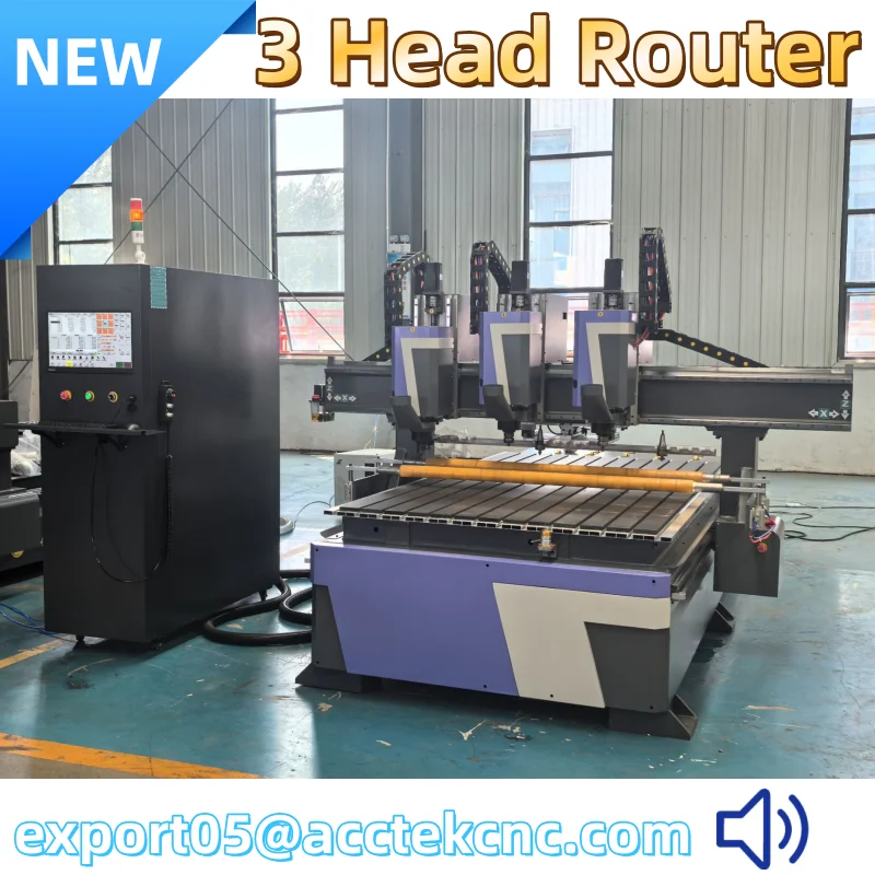 Promotion 3 Head CNC Wood Carving Engraver Customized Big Size New Made Industrial Plate Milling Router for hard wood acrylic
Promotion 3 Head CNC Wood Carving Engraver Customized Big Size New Made Industrial Plate Milling Router for hard wood acrylic