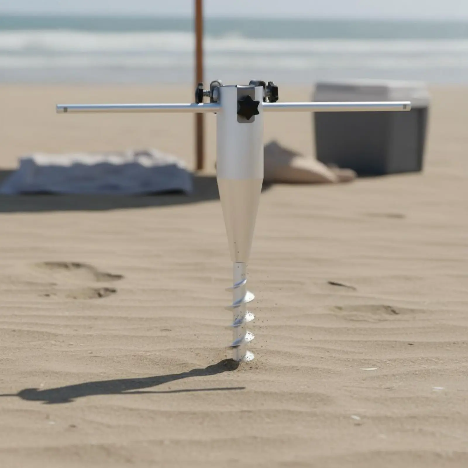 Sand Anchor Stake Rust Resistant Beach Umbrella Spike Metal Umbrella Holder Portable Outdoor Gear Adjustable for Camping
Sand Anchor Stake Rust Resistant Beach Umbrella Spike Metal Umbrella Holder Portable Outdoor Gear Adjustable for Camping