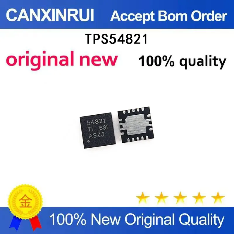 (5-100 pieces)Brand new original 54821 TPS54821 TPS54821RHLR QFN
(5-100 pieces)Brand new original 54821 TPS54821 TPS54821RHLR QFN