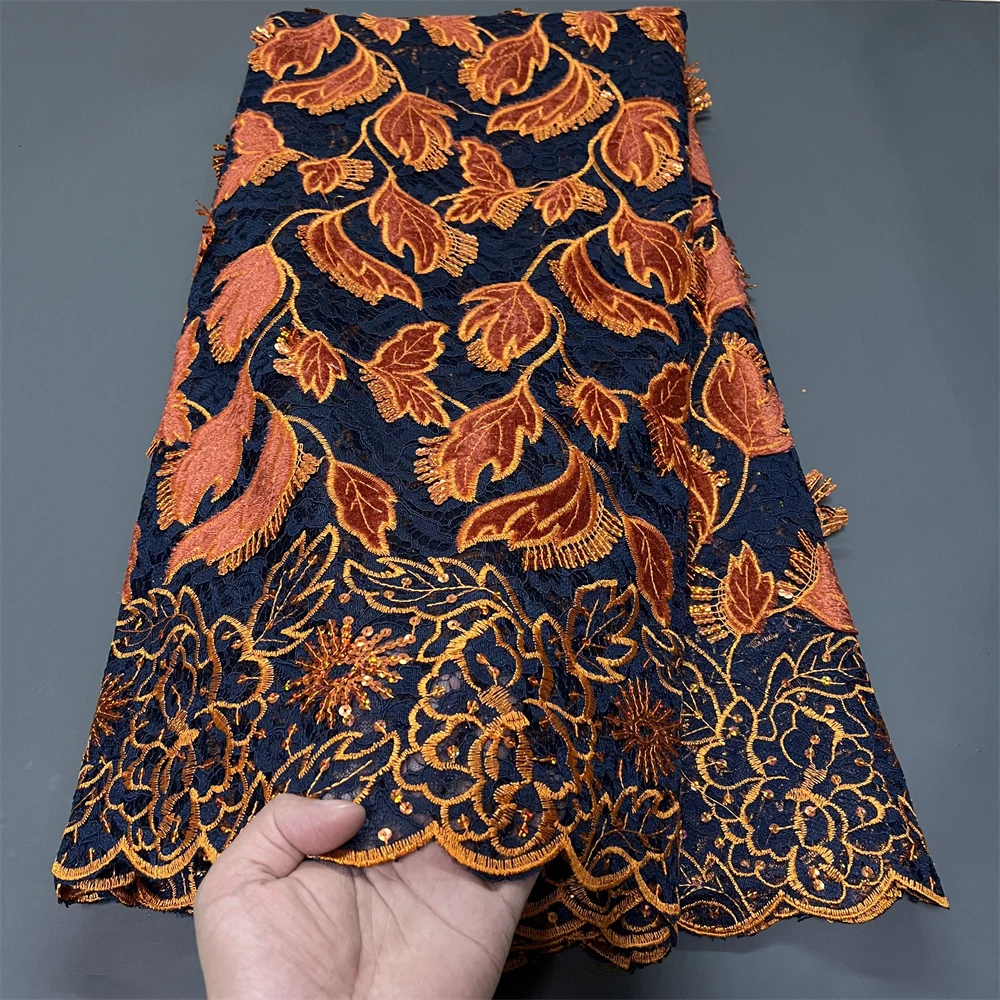 2025 African Nigerian Sequins Embroidery High-Quality Tulle Lace Fabric Sewing Beads Stone for Prom Dresses 5 Yards PS0089
2025 African Nigerian Sequins Embroidery High-Quality Tulle Lace Fabric Sewing Beads Stone for Prom Dresses 5 Yards PS0089