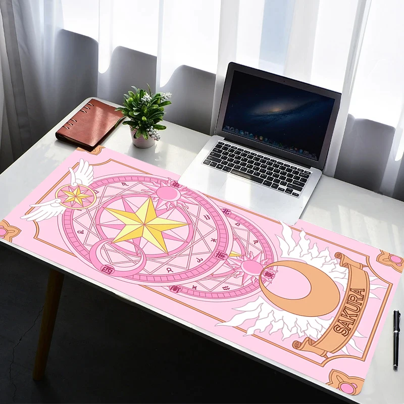 Mouse Pad Laptop Rubber Extended Desktop Mat C-card Captor Sakura Computer Gamer Mousepad PC Gaming Accessories HD Keyboard Pad
Mouse Pad Laptop Rubber Extended Desktop Mat C-card Captor Sakura Computer Gamer Mousepad PC Gaming Accessories HD Keyboard Pad