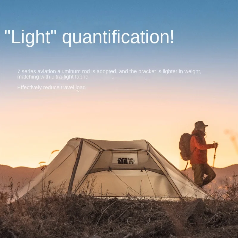 Outdoor Camping Professional Mountaineering Tent Convenient Winter Rain Proof Double Hiking Camping Equipment Set
Outdoor Camping Professional Mountaineering Tent Convenient Winter Rain Proof Double Hiking Camping Equipment Set