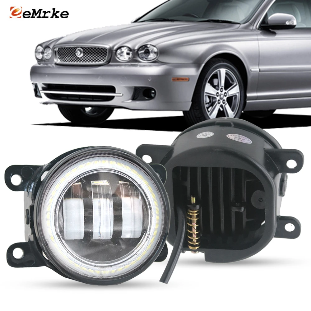 40W Led Fog Lights Angel Eyes DRL for Jaguar X-Type X400 (CF1) GH-J51YA 2005-2010 Daytime Running Lamp Day Light Factory Replace
40W Led Fog Lights Angel Eyes DRL for Jaguar X-Type X400 (CF1) GH-J51YA 2005-2010 Daytime Running Lamp Day Light Factory Replace