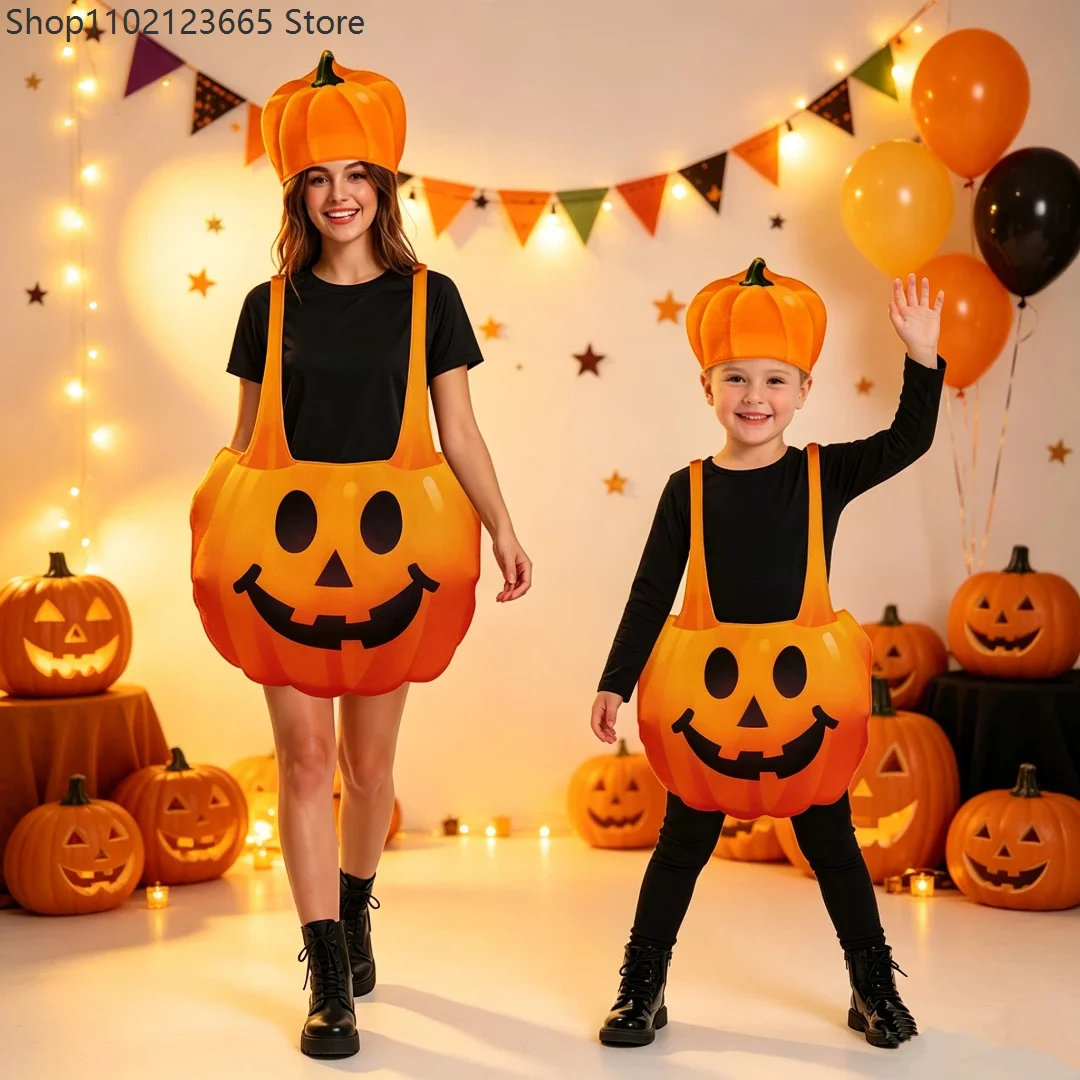 Adult Funny Jack O Lantern Pumpkin Strap Dress Cosplay Costume Music Festival Stage Show Masquerade Halloween Family Suit 2026
Adult Funny Jack O Lantern Pumpkin Strap Dress Cosplay Costume Music Festival Stage Show Masquerade Halloween Family Suit 2026