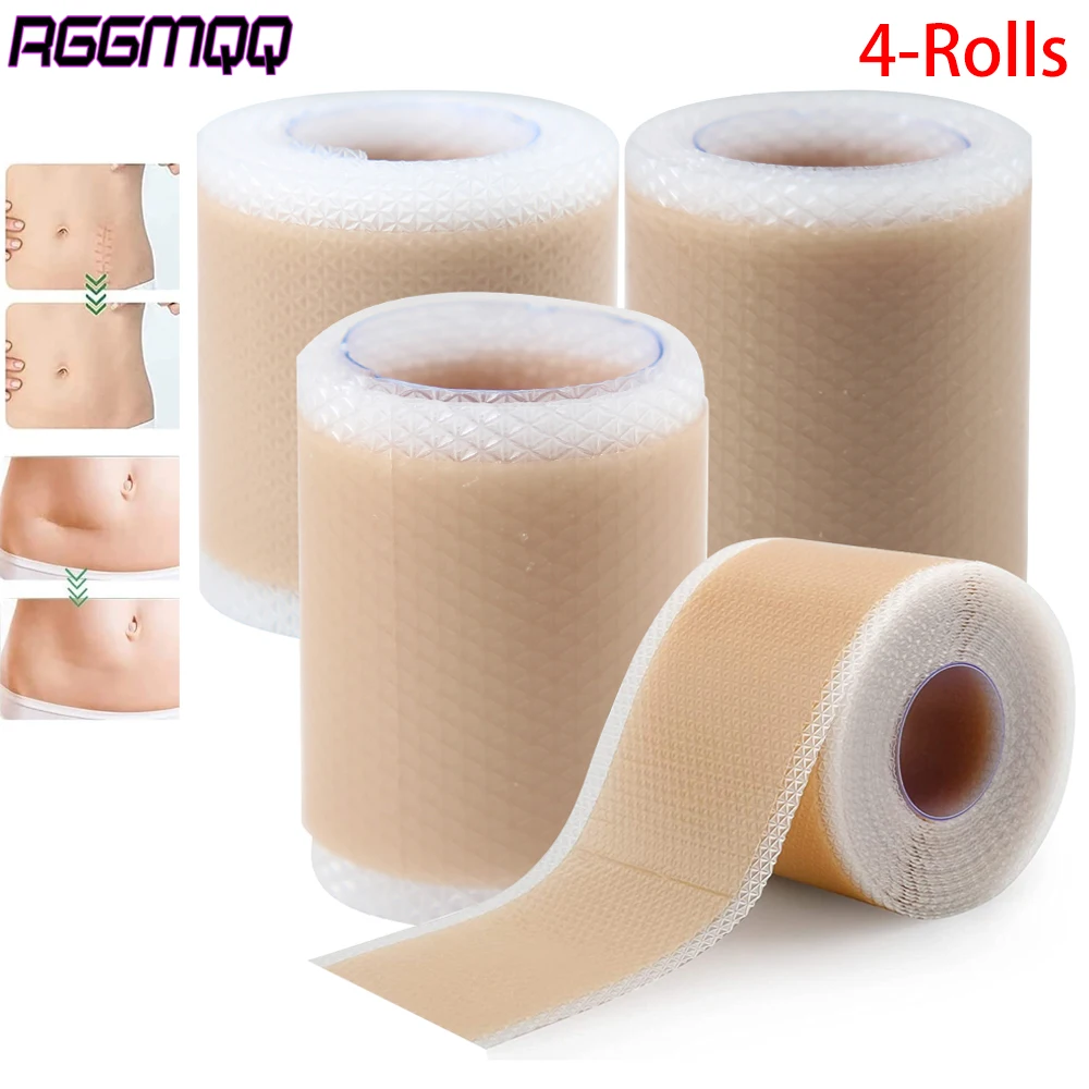 4Roll Scar Sheets Roll - Silicone Scar Tape for Keloid, Surgery,C-Section,& Chronic Wounds - Soft,Non-Irritating,WaterResistant,
4Roll Scar Sheets Roll - Silicone Scar Tape for Keloid, Surgery,C-Section,& Chronic Wounds - Soft,Non-Irritating,WaterResistant,