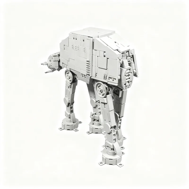 1351PCS MOC Space Battle Movie AT Fighter Model Custom Puzzle DIY Creative Ideas Toy Assembly Birthday Gift Spaceship Gifts
1351PCS MOC Space Battle Movie AT Fighter Model Custom Puzzle DIY Creative Ideas Toy Assembly Birthday Gift Spaceship Gifts