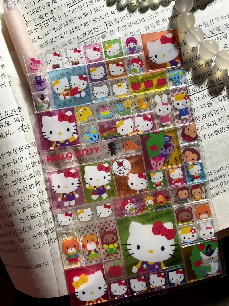 Kawaii Hello Kitty Stickers Cute Cartoon Anime Women Mobile Phone Toy Decorative Desktop Ornaments Student Girls Gift Wholesale
Kawaii Hello Kitty Stickers Cute Cartoon Anime Women Mobile Phone Toy Decorative Desktop Ornaments Student Girls Gift Wholesale
