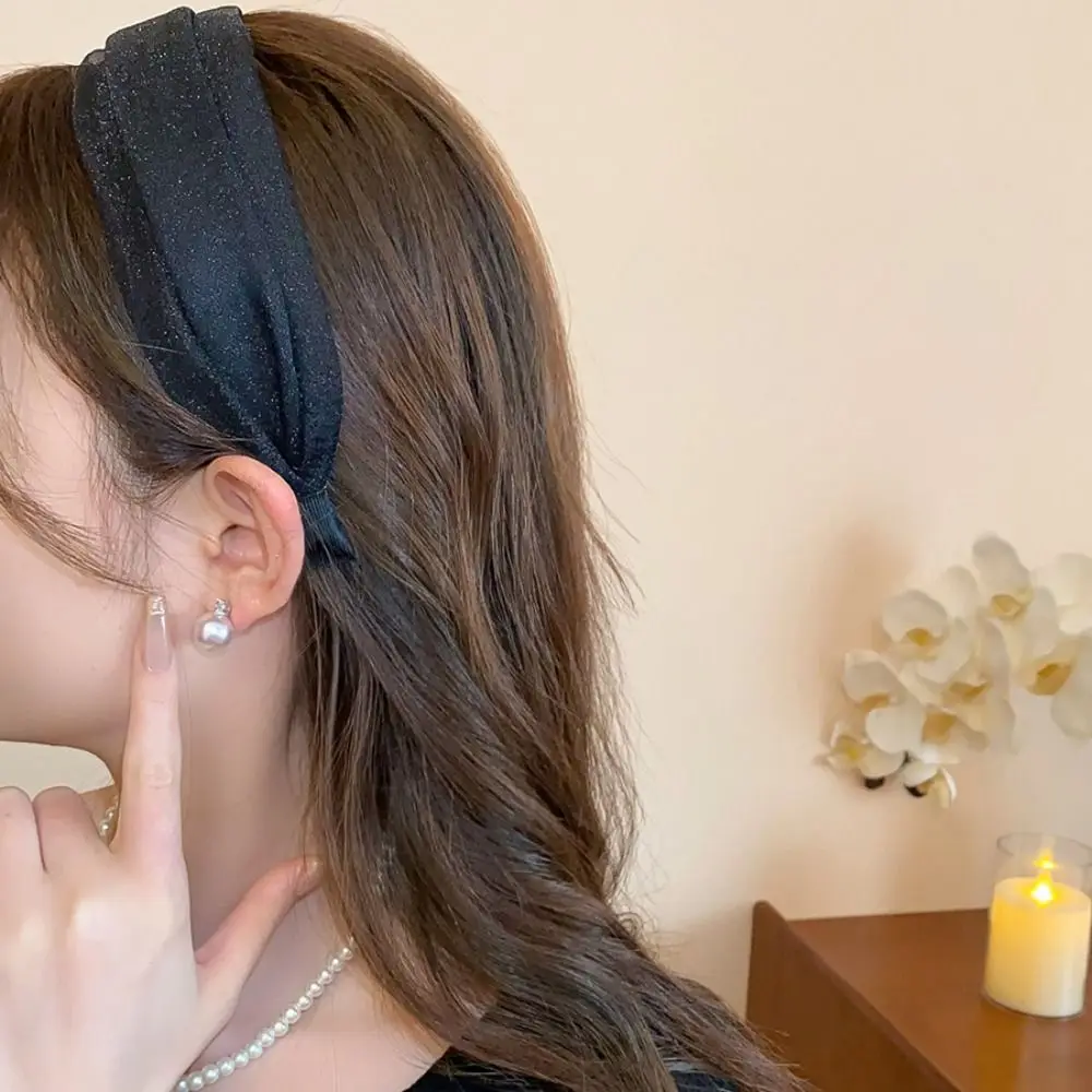 Elegant Korean Style Women Hair Hoop Mesh Sweet Chiffon Headband All-match Headwear Wide Edge Hairband Daily
Elegant Korean Style Women Hair Hoop Mesh Sweet Chiffon Headband All-match Headwear Wide Edge Hairband Daily