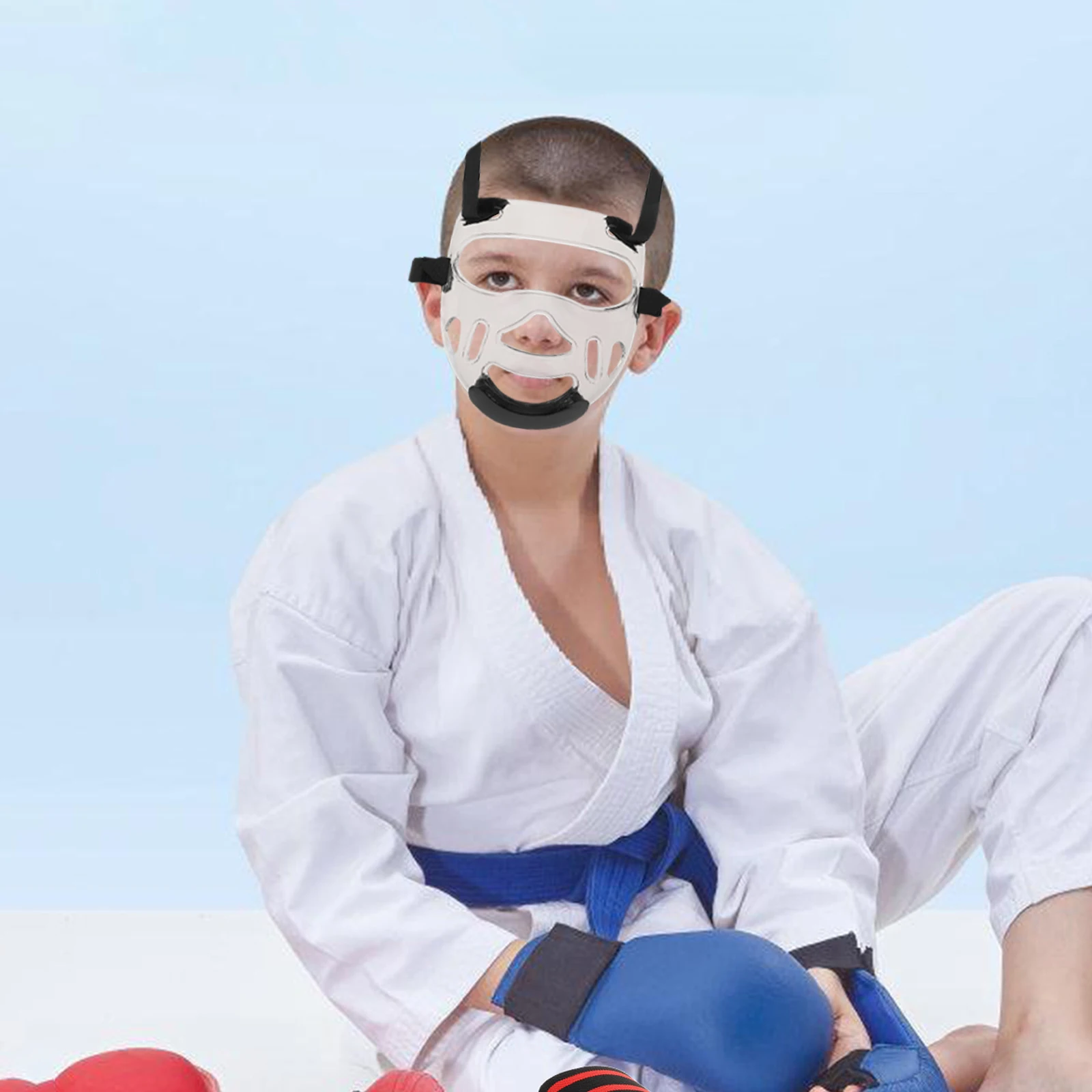 Transparent Face Guard Multifunctional Head Protector for Taekwondo Adults Safe Training Equipment
Transparent Face Guard Multifunctional Head Protector for Taekwondo Adults Safe Training Equipment