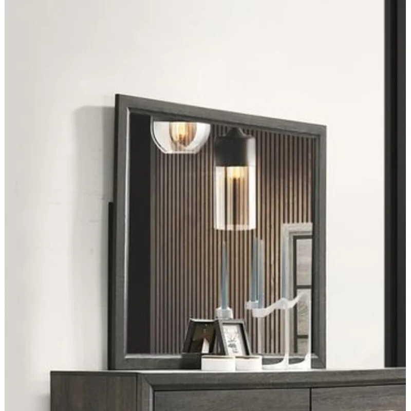 Valdemar Weathered Gray Finish Wall Mirror
Valdemar Weathered Gray Finish Wall Mirror