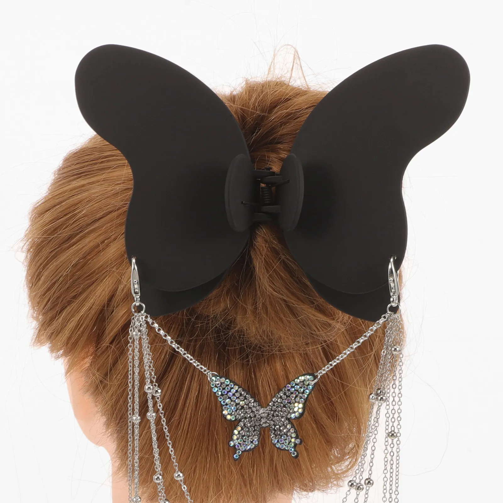 Butterfly Hair Clip Women Large Claw Clip Tassel Design Elegant Styling Accessory for Thick Long Or Fine Hair Wedding Prom Daily
Butterfly Hair Clip Women Large Claw Clip Tassel Design Elegant Styling Accessory for Thick Long Or Fine Hair Wedding Prom Daily
