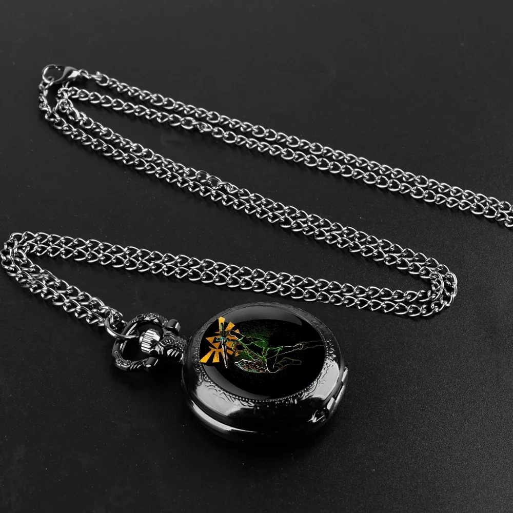 Famous Game Glass Dome Pocket Watch with Chain Necklace Vintage Quartz Pendant Watches Mens Women Gifts for Kids 
Famous Game Glass Dome Pocket Watch with Chain Necklace Vintage Quartz Pendant Watches Mens Women Gifts for Kids