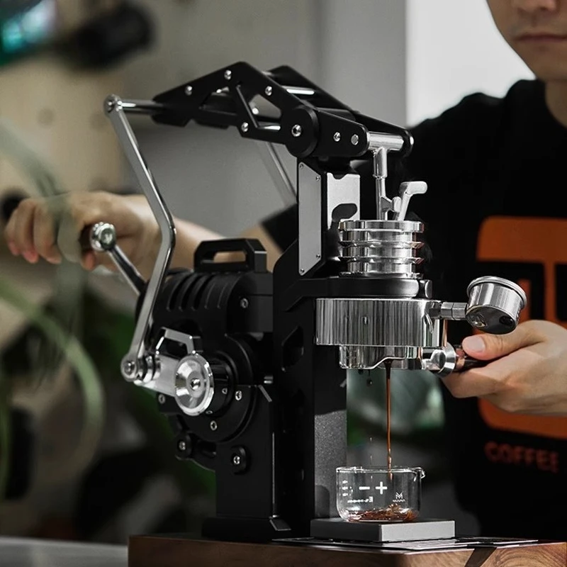 Hand-cranked semi-automatic E61 coffee machine fully mechanical concentration pressure transformation extraction 58mm
Hand-cranked semi-automatic E61 coffee machine fully mechanical concentration pressure transformation extraction 58mm