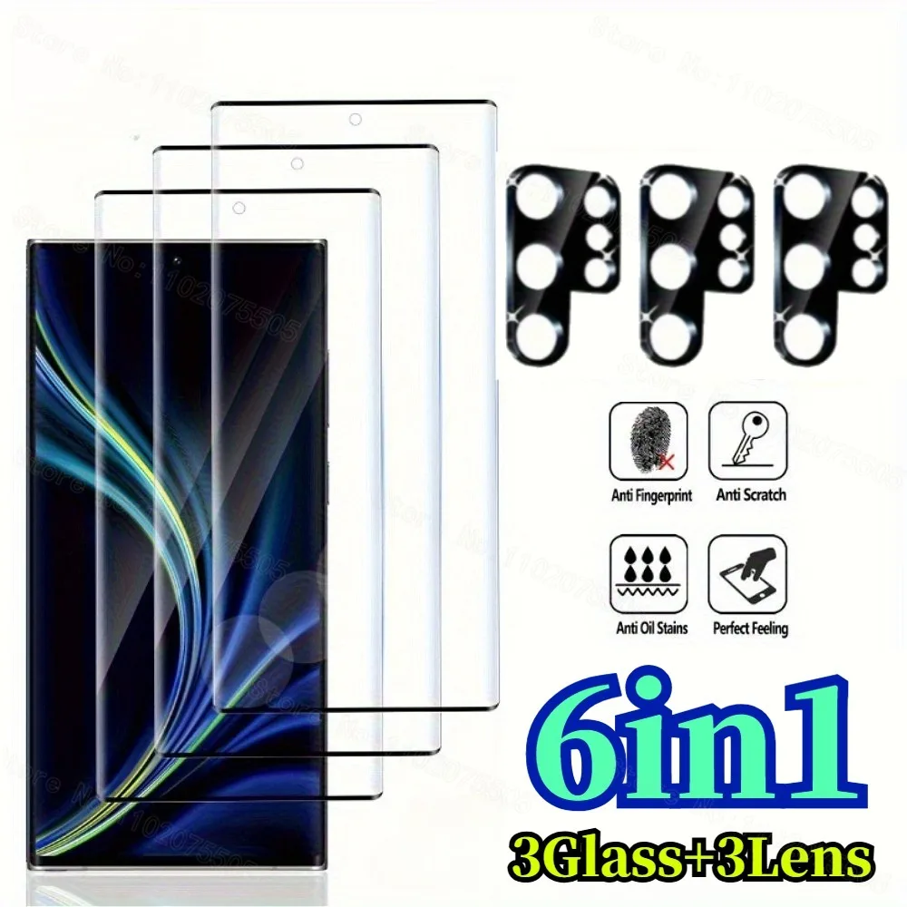 HD Screen Protector+Camera Lens Film, Full Coverage Glass for Samsung Galaxy S24/S24 Plus/S24 Ultra S25 S25 Ultra S26 S26 Ultra
HD Screen Protector+Camera Lens Film, Full Coverage Glass for Samsung Galaxy S24/S24 Plus/S24 Ultra S25 S25 Ultra S26 S26 Ultra