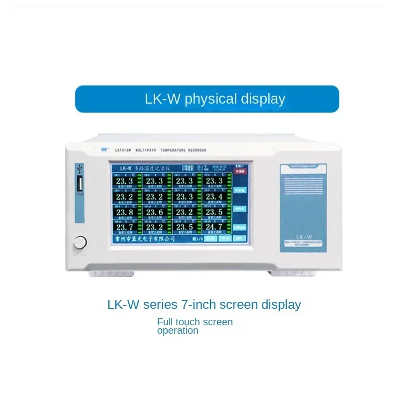 Multi-Channel Temperature Tester Lk1016w Curve 32/64 Channel Temperature Detection Instrument
Multi-Channel Temperature Tester Lk1016w Curve 32/64 Channel Temperature Detection Instrument