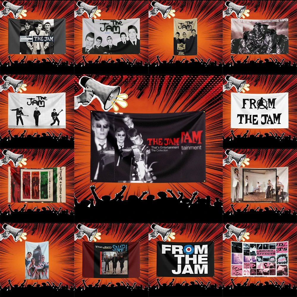 The Jam Inspired Rock Music Flag 3x5 FT Polyester Banner For Bedroom Wall Decor Music Fans Gift
The Jam Inspired Rock Music Flag 3x5 FT Polyester Banner For Bedroom Wall Decor Music Fans Gift