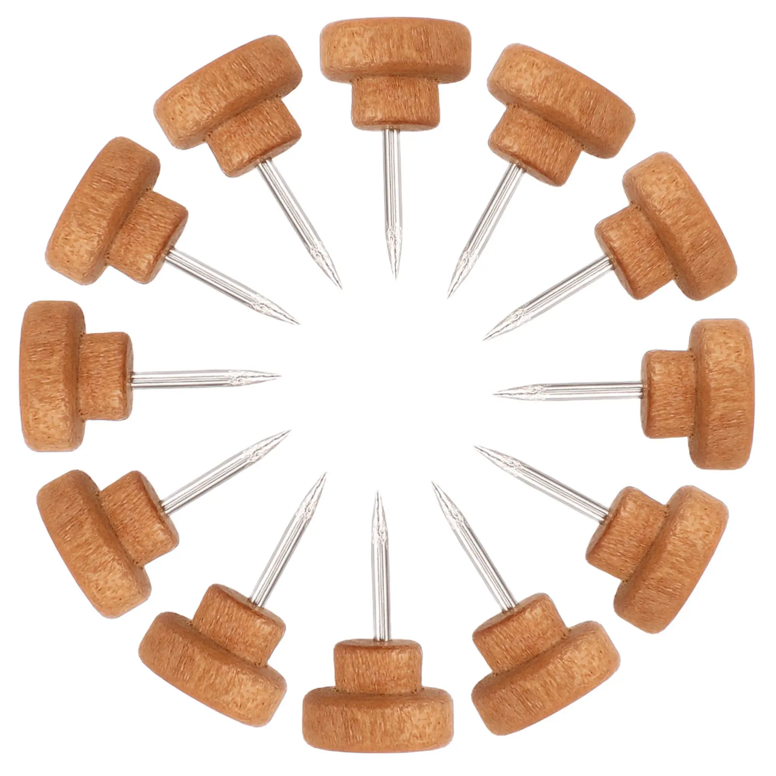 150Pcs Wood Thumb Tacks Natural Round Map Pins for Memo Board Message Board Photo Display Poster Hanging Wall Map Craft
150Pcs Wood Thumb Tacks Natural Round Map Pins for Memo Board Message Board Photo Display Poster Hanging Wall Map Craft