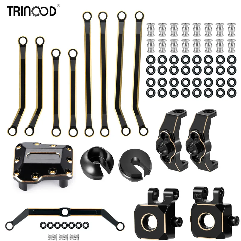 TRINOOD Steering Knuckle Caster Blocks Axle Diff Cover High Clearance Chassis Links for 1/18 RC Crawler Car TRX4M Parts
TRINOOD Steering Knuckle Caster Blocks Axle Diff Cover High Clearance Chassis Links for 1/18 RC Crawler Car TRX4M Parts