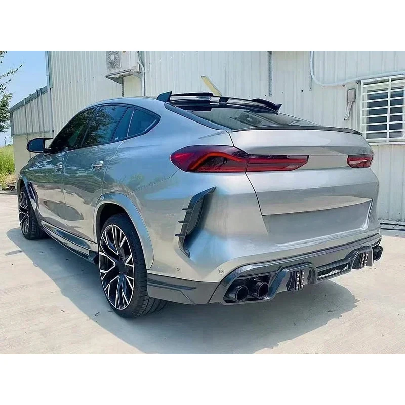 High Quality LD Type Carbon Fiber Body Kit Front Lip Side Skirt Rear Diffuser Rear Spoiler Cover Hood Suitable for X6m F96
High Quality LD Type Carbon Fiber Body Kit Front Lip Side Skirt Rear Diffuser Rear Spoiler Cover Hood Suitable for X6m F96