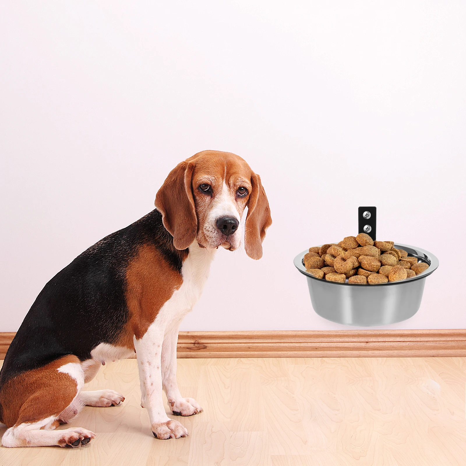 Large Dog Dish Elevated Bowl Raised Food Silver and Water Bowls for Dogs Travel
Large Dog Dish Elevated Bowl Raised Food Silver and Water Bowls for Dogs Travel