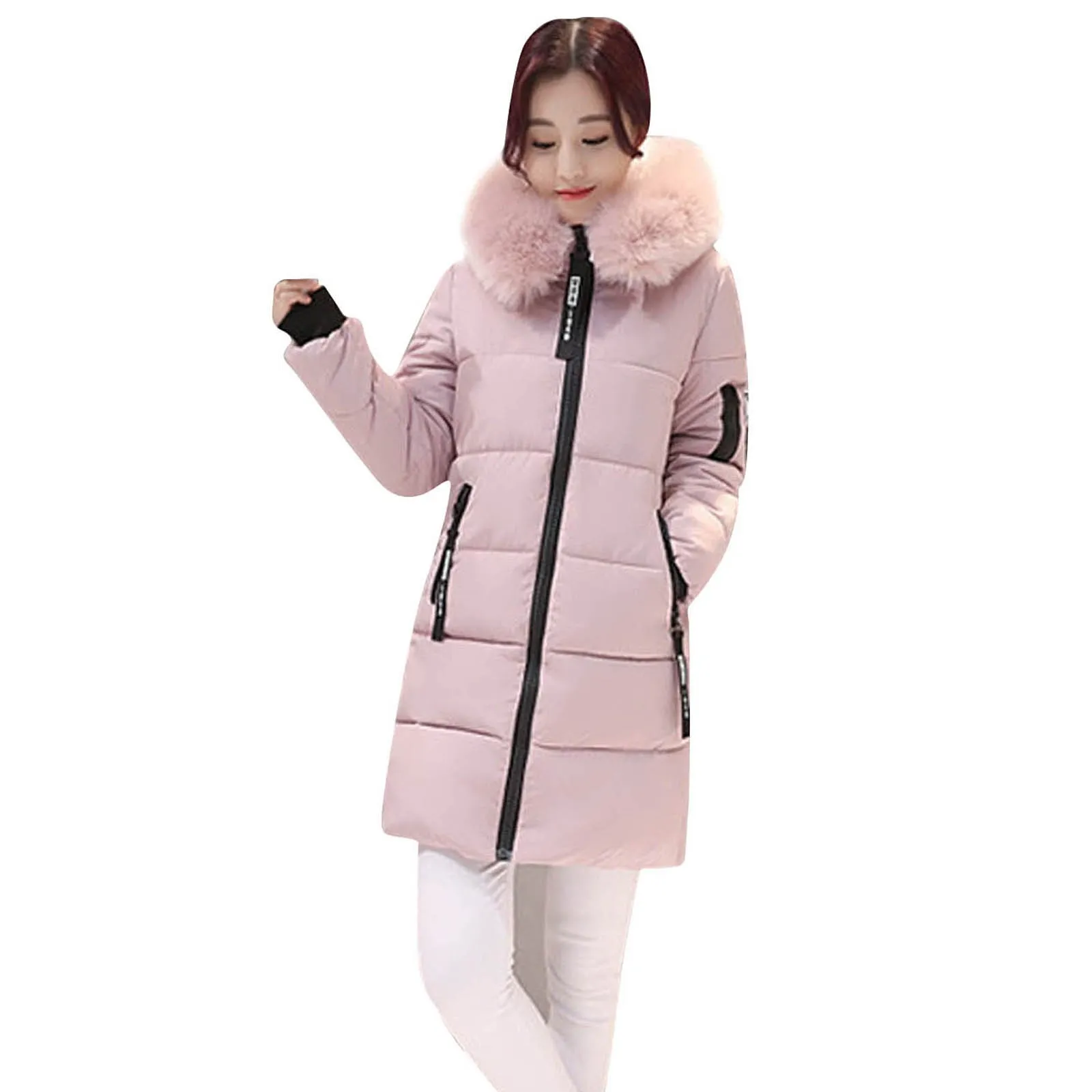 Winter Jacket New 2023 Women's Down Parkas Fur Collar Thick Slim Coats Fashion Hooded Cotton Outerwear Long Woman Winter Coat
Winter Jacket New 2023 Women's Down Parkas Fur Collar Thick Slim Coats Fashion Hooded Cotton Outerwear Long Woman Winter Coat