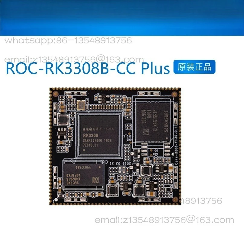 Плата разработки ROC-RK3308B-CC Plus CORE-3308Y, четырехъядерная 64-битная, с функцией автоматического распознавания речи, быстрая доставка со склада
Плата разработки ROC-RK3308B-CC Plus CORE-3308Y, четырехъядерная 64-битная, с функцией автоматического распознавания речи, быстрая доставка со склада