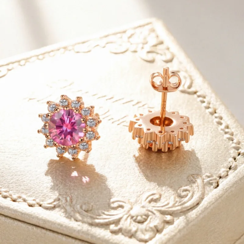 JellyStory S925 Silver Snowflake Moissanite Earrings Brilliant Cut Cluster Studs Hypoallergenic Fashion Jewelry Party Gift
JellyStory S925 Silver Snowflake Moissanite Earrings Brilliant Cut Cluster Studs Hypoallergenic Fashion Jewelry Party Gift