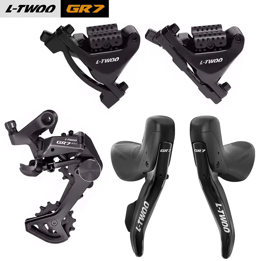 L-TWOO GR7 1x10 Speed Road Bike Hydraulic Disc Brake Groupset Integrated Paperback Clamp Damped Rear Derailleur
L-TWOO GR7 1x10 Speed Road Bike Hydraulic Disc Brake Groupset Integrated Paperback Clamp Damped Rear Derailleur