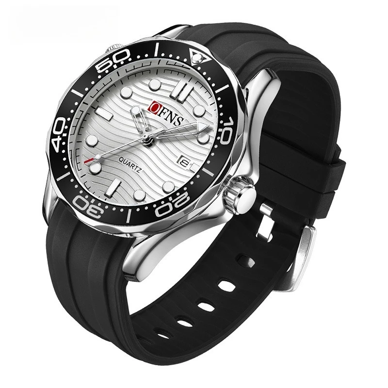 OFNS Hot Sale Quartz Watch Rotatable Bezel Business Men's Watch Waterproof Luminous Belt Calendar Men's Watch
OFNS Hot Sale Quartz Watch Rotatable Bezel Business Men's Watch Waterproof Luminous Belt Calendar Men's Watch