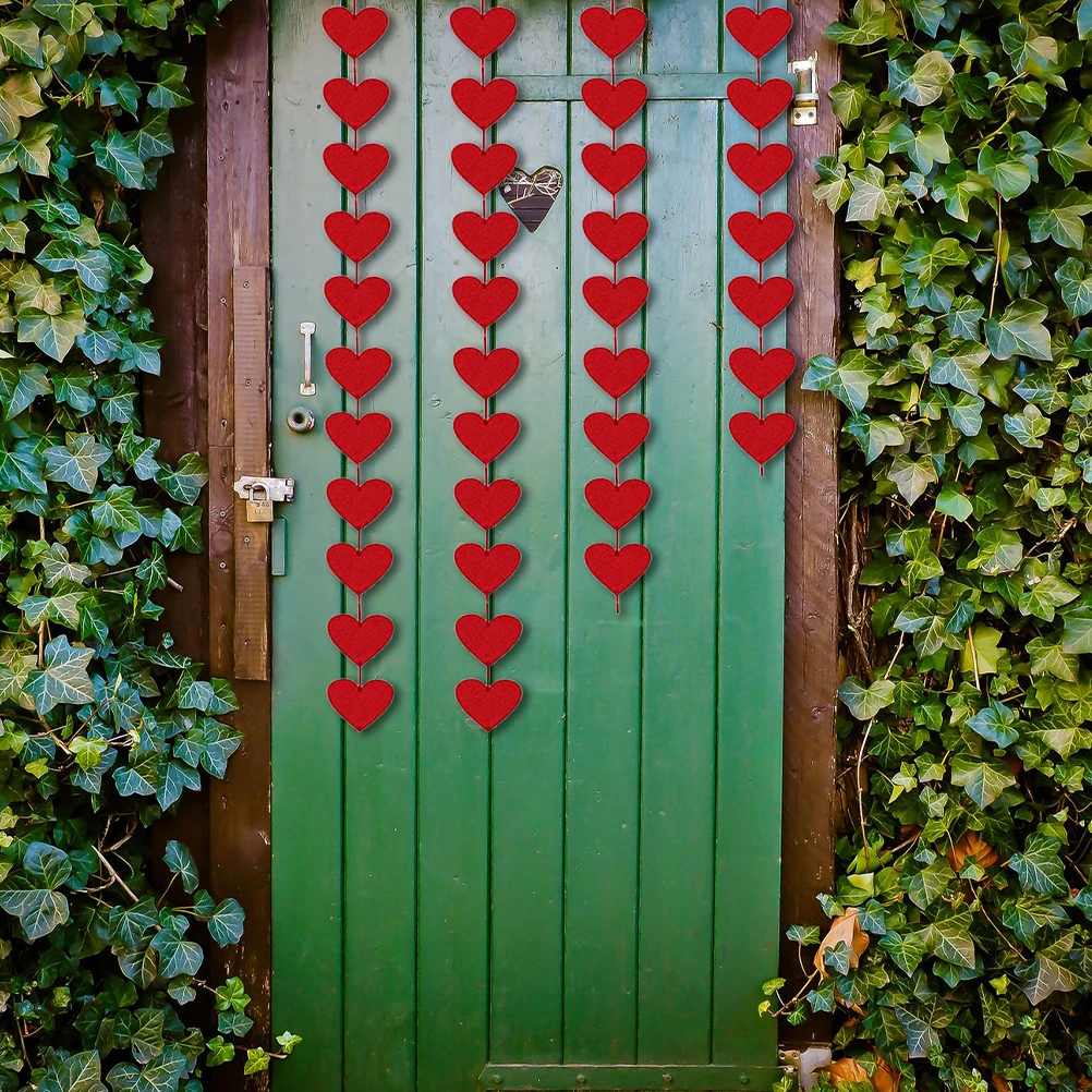 3pcs Shape Banner Red Valentine'S Day Decorations Felt Wedding Valentine Decorations Anniversary Photo
3pcs Shape Banner Red Valentine'S Day Decorations Felt Wedding Valentine Decorations Anniversary Photo