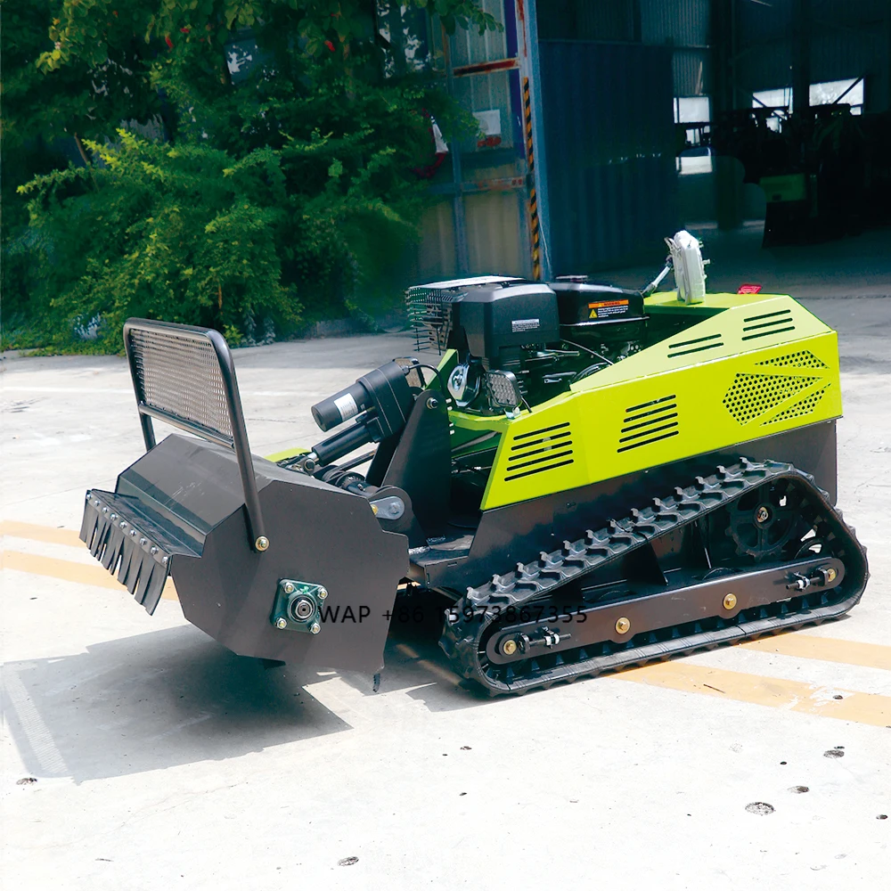 CE EPA Robotic New System Automatic Grass Cutter Remote Control Crawler Lawn Mower
CE EPA Robotic New System Automatic Grass Cutter Remote Control Crawler Lawn Mower