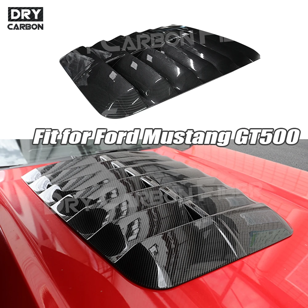 ABS Carbon Look Material Front Engine Hood Cover louver Car Cover Decoration Body Kits For Ford Mustang GT500 2015-2020
ABS Carbon Look Material Front Engine Hood Cover louver Car Cover Decoration Body Kits For Ford Mustang GT500 2015-2020