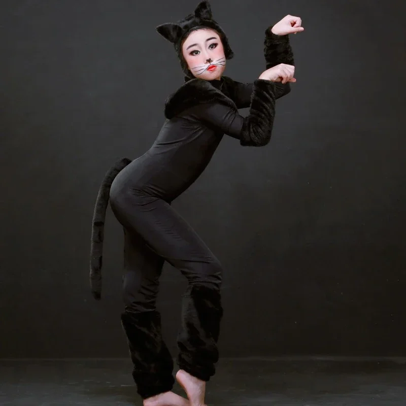 Customized High Qualtity Character Cats Jumpsuit Unitard Cat Costume Stage Performance Wear
Customized High Qualtity Character Cats Jumpsuit Unitard Cat Costume Stage Performance Wear