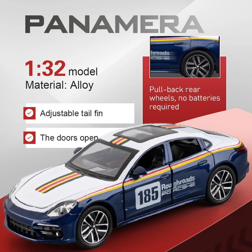 1:32 Scale Panamera SU7 Alloy Models Toys Diecast Cars Wheel Pull Back Miniature Car Doors Opened Vehicles for Table Decoration
1:32 Scale Panamera SU7 Alloy Models Toys Diecast Cars Wheel Pull Back Miniature Car Doors Opened Vehicles for Table Decoration