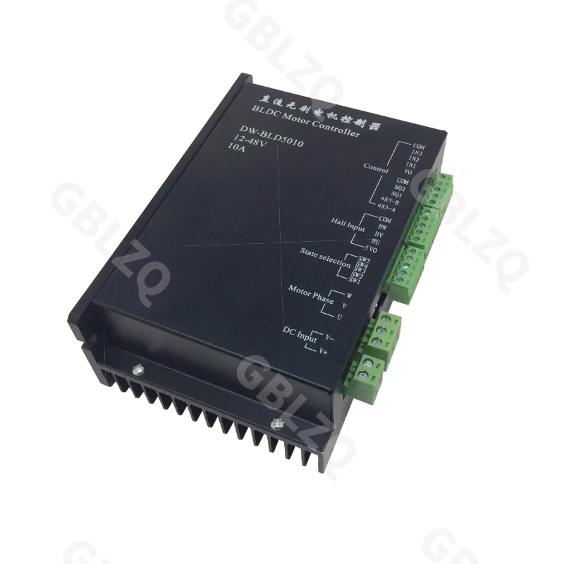24-48V, 10A DW-BLD5010 Brushless motor driver, brushless motor controller, speed and current PID control
24-48V, 10A DW-BLD5010 Brushless motor driver, brushless motor controller, speed and current PID control