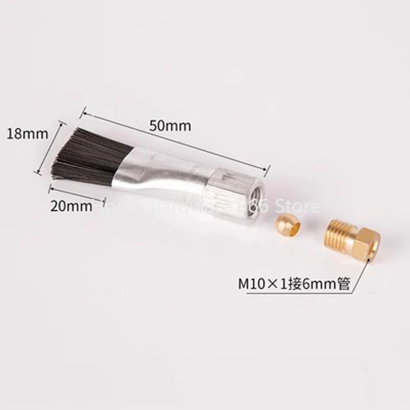 Escalator Automatic Oiling Brush Chain Lubrication Brush M8/M10 For Centralized Lubrication System/CNC Machine Centre 10Pcs
Escalator Automatic Oiling Brush Chain Lubrication Brush M8/M10 For Centralized Lubrication System/CNC Machine Centre 10Pcs