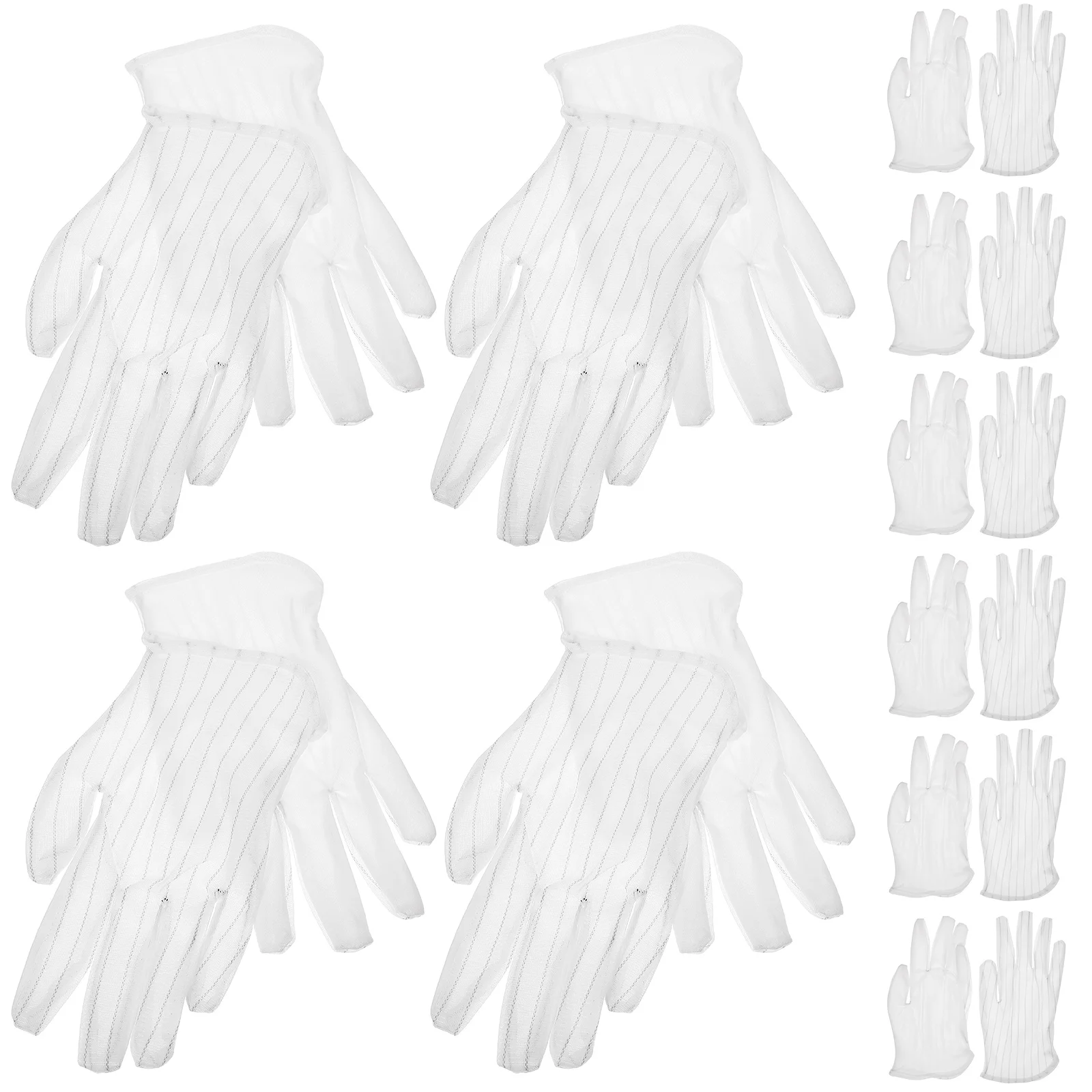 10 Pairs Anti Static Dust Free Cloth Gloves Jewelry Watches Glasses Lenses Exhibitions Etiquette Hand Protector Labor
10 Pairs Anti Static Dust Free Cloth Gloves Jewelry Watches Glasses Lenses Exhibitions Etiquette Hand Protector Labor
