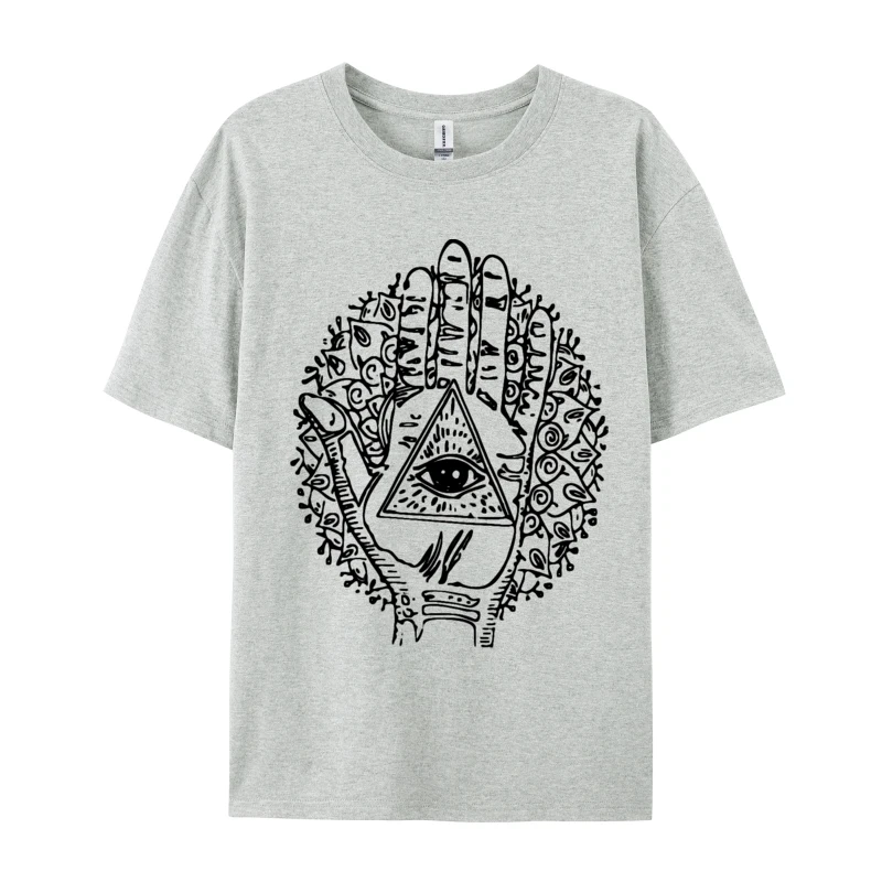 Triangle Eye Hand Hippie Vintage T Shirt New Coming Cotton Adult T Shirt Slim Fit Fitted Plain T Shirts Wholesale
Triangle Eye Hand Hippie Vintage T Shirt New Coming Cotton Adult T Shirt Slim Fit Fitted Plain T Shirts Wholesale