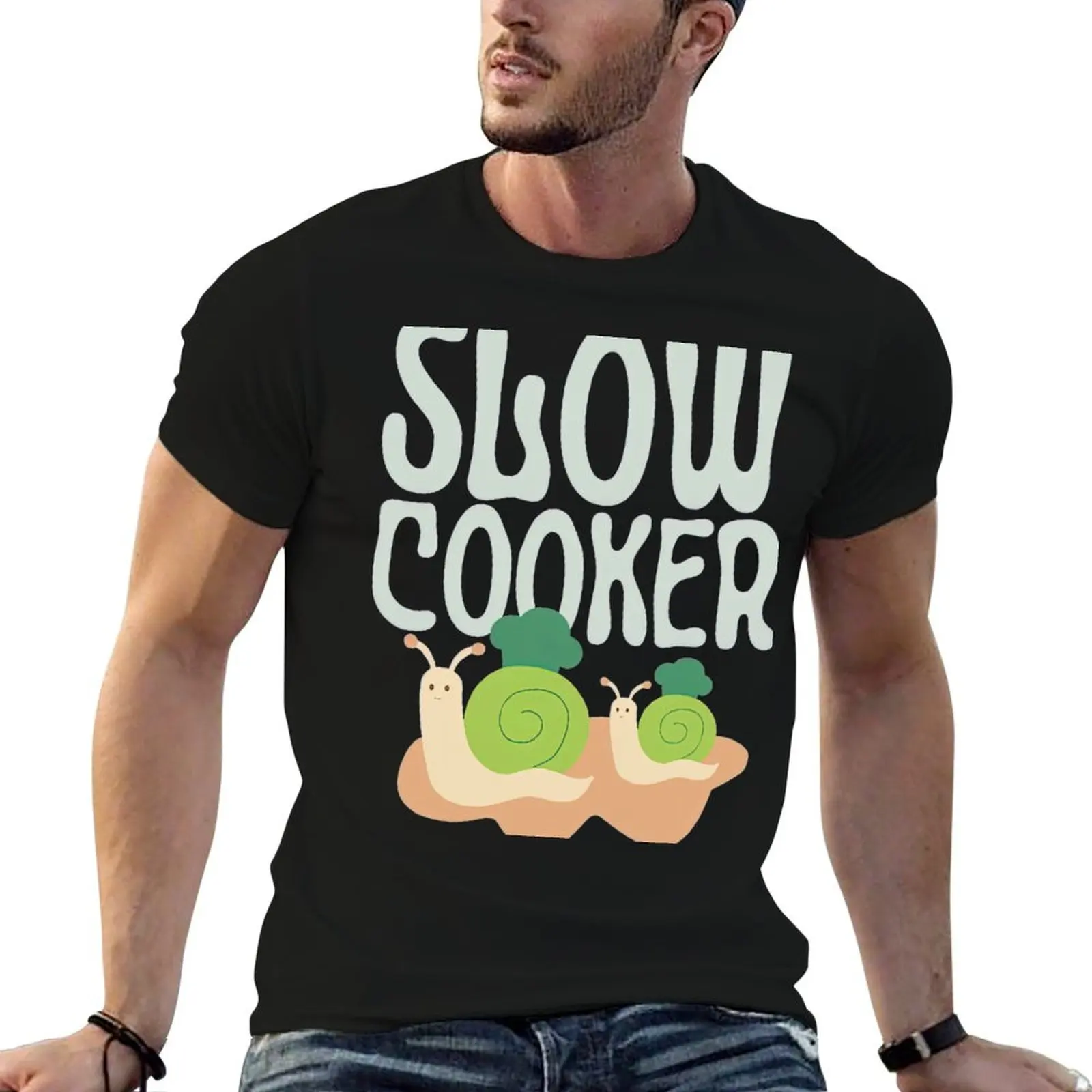 Slow Cooker Cute & Funny Snail Chef T-Shirt t shirt personalised g man t shirts for men essential t shirt T-shirt
Slow Cooker Cute & Funny Snail Chef T-Shirt t shirt personalised g man t shirts for men essential t shirt T-shirt