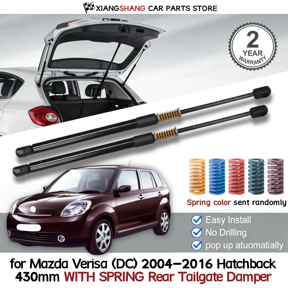 2pcs Rear Auto Open With Spring Damper for Mazda Verisa (DC) 2004-2016 Hatchback Trunk Boot Gas Charged Gas Struts
2pcs Rear Auto Open With Spring Damper for Mazda Verisa (DC) 2004-2016 Hatchback Trunk Boot Gas Charged Gas Struts