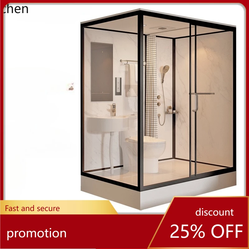 HXL Integrated Shower Room All-in-One Bathroom Simple Toilet Integrated Sanitary Ware
HXL Integrated Shower Room All-in-One Bathroom Simple Toilet Integrated Sanitary Ware