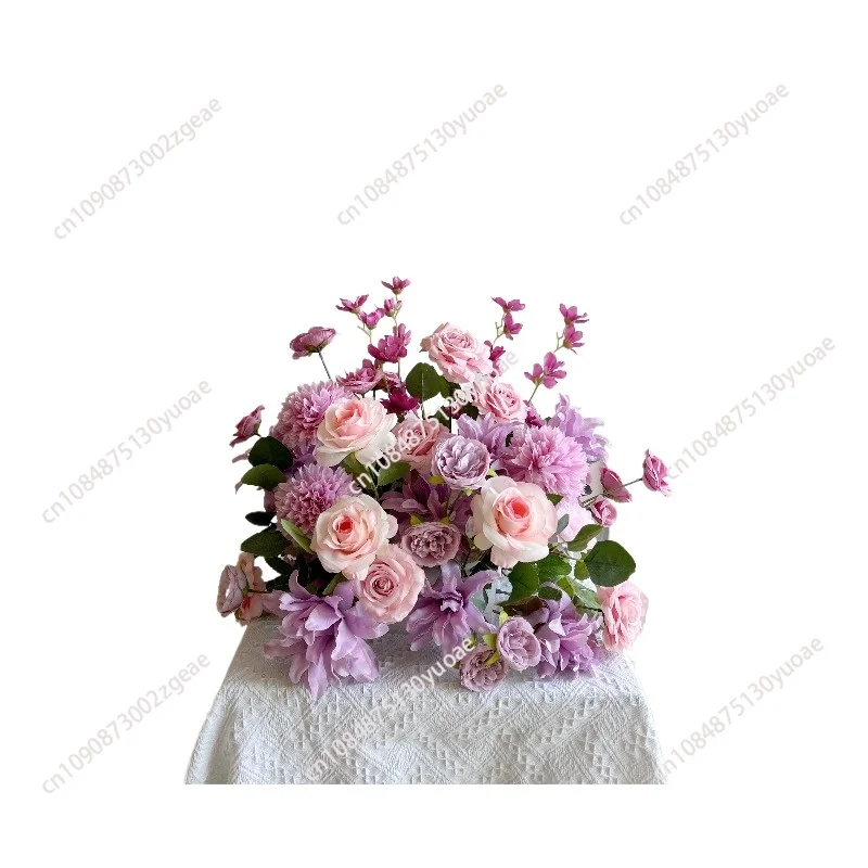 Pink Purple Artificial Flower Row For Wedding Decoration Road Leading Flower Ball Floral Backdrop Arrangement Table Centerpieces
Pink Purple Artificial Flower Row For Wedding Decoration Road Leading Flower Ball Floral Backdrop Arrangement Table Centerpieces