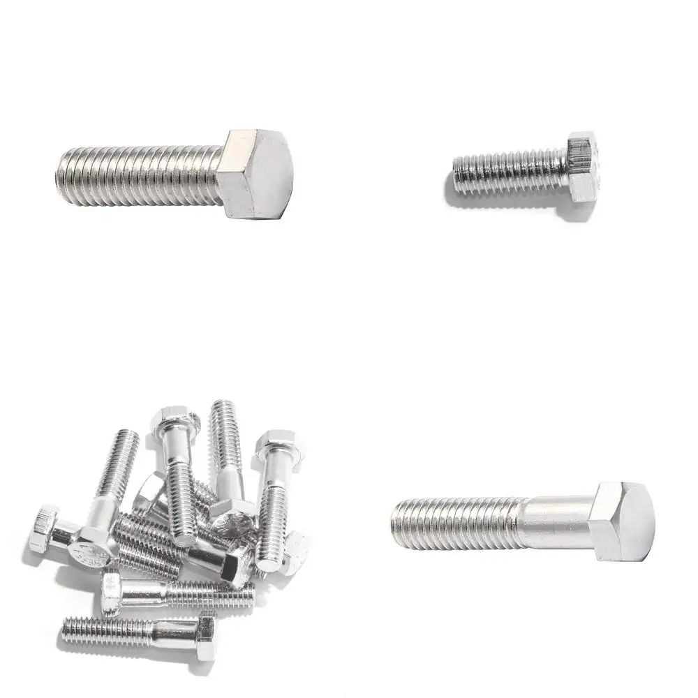 Stainless Steel Hex Head Cap Screws 3/8-16 X 3 Inch Long, 18-8 Grade, NL-19 Finish, Pack of 25, Suitable for Various Application
Stainless Steel Hex Head Cap Screws 3/8-16 X 3 Inch Long, 18-8 Grade, NL-19 Finish, Pack of 25, Suitable for Various Application