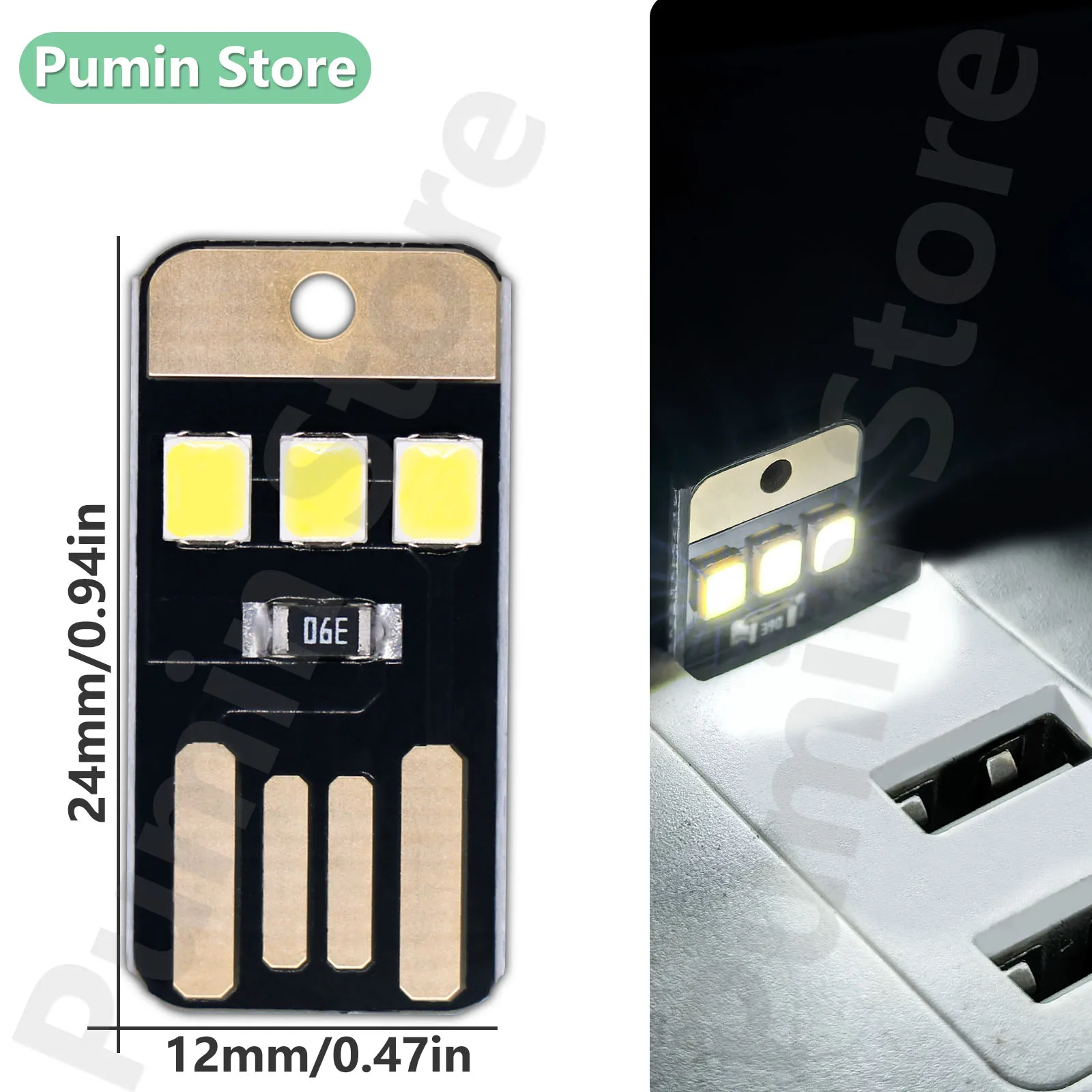 DC5V LED Bead Ultra Mini Camping Light Lllumination Portable SMD2835 Source Computer 50mA USB Keychain For Easy Portability
DC5V LED Bead Ultra Mini Camping Light Lllumination Portable SMD2835 Source Computer 50mA USB Keychain For Easy Portability