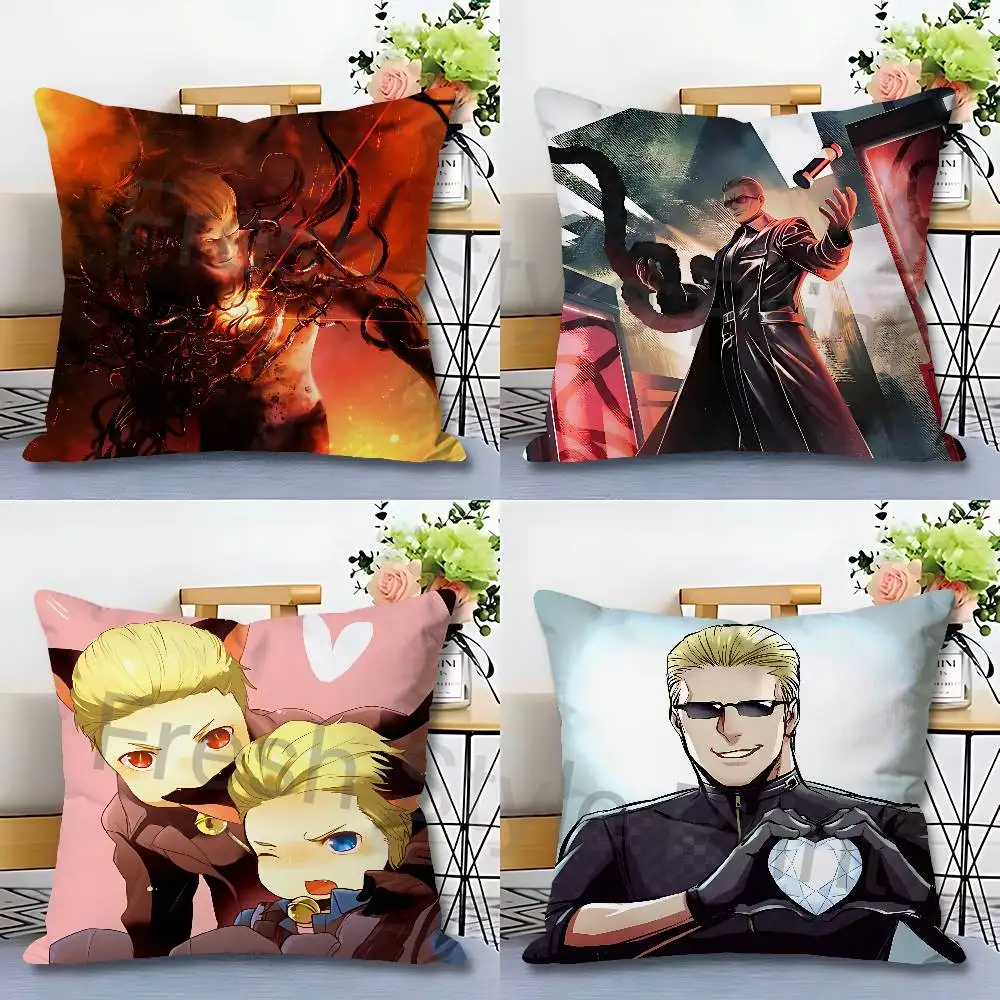 A-Albert Cool W-Wesker Pillow Cases for Bedroom Living Room Sofa Home Decor Polyester Cushion Cover with Zipper
A-Albert Cool W-Wesker Pillow Cases for Bedroom Living Room Sofa Home Decor Polyester Cushion Cover with Zipper